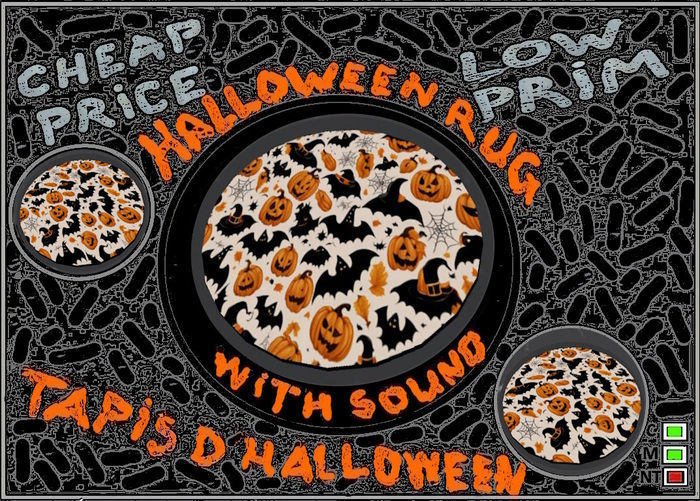 Halloween Rug 6 with sound