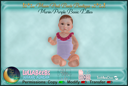 !:*:. M&B .:*:.! Marin Purple Basic Littles Delivery Tablet