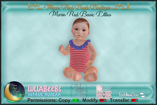 !:*:. M&B .:*:.! Marin Red Basic Littles 