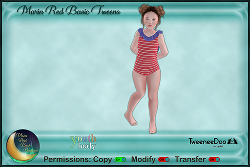 !:*:. M&B .:*:.! Marin Red Basic Tweens 