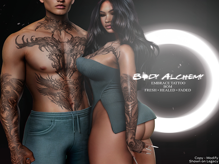 Body Alchemy - Embrace Tattoo