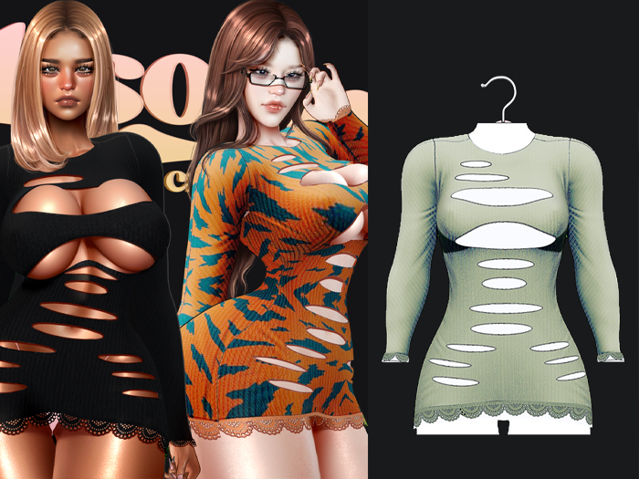 Madison - Zoey Dress - Azur