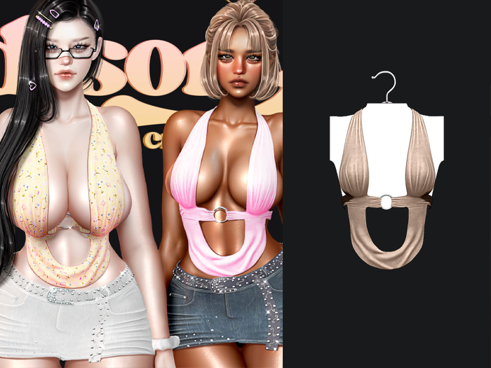 Madison - Rachel Top  - Nude