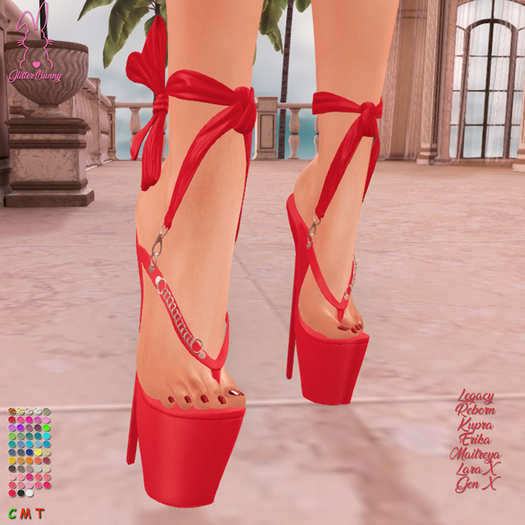 *Glitter Bunny* Colette Plain Heels