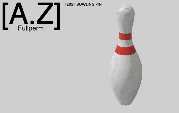 #205# Bowling Pin #
