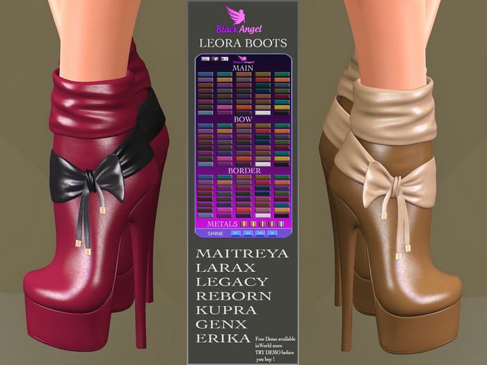 LEORA BOOTS by ba Store>>PROMO<<