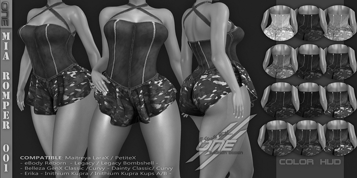 * DEMO - ONE-Mia Romper 001 (FATPACK) BOX