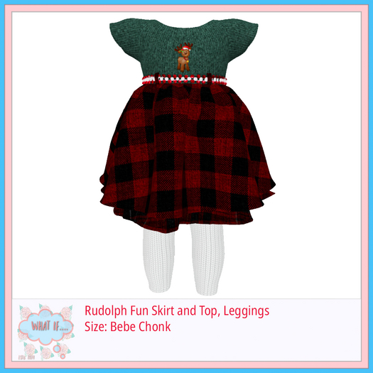WI-Rudolph Fun Outfit Bebe Chonk ADD!