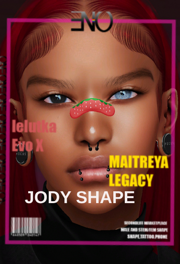 "ENO JODY STEM/STUD SHAPE LEL AVALON