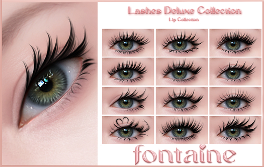 Fontaine Cosmetics - Lashes Deluxe Collection - DEMO