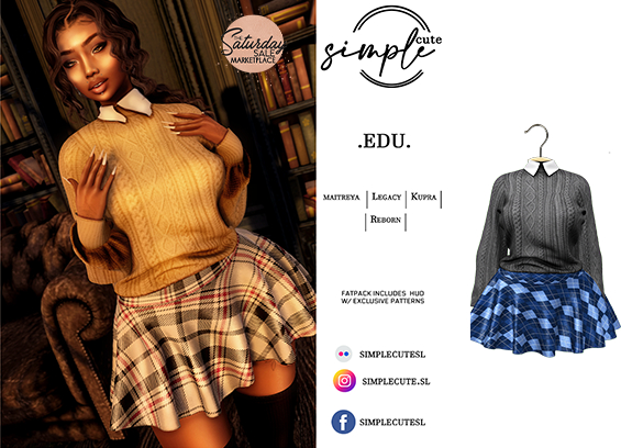 [simpleCUTE] Edu - Grey  //ADD ME//