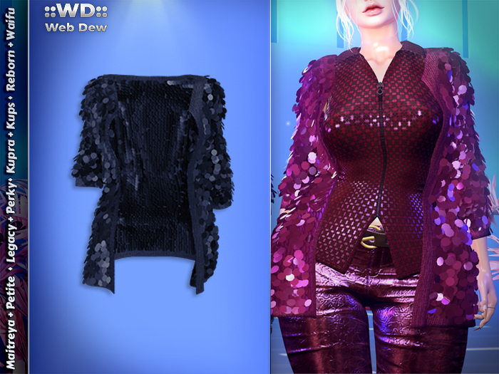 ::WD:: Jacket Gwen - Dark Blue