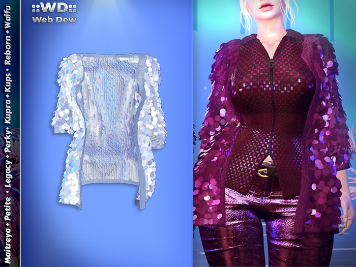 ::WD:: Jacket Gwen - Blue