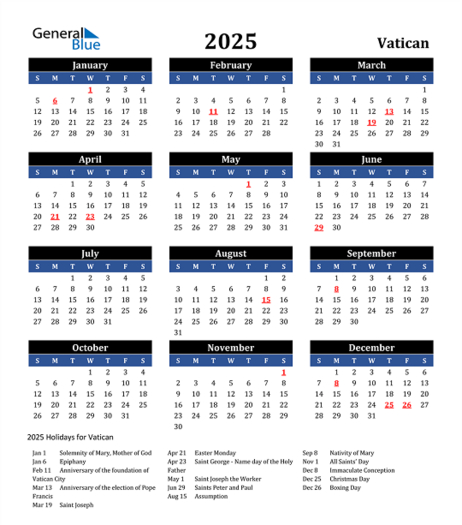 2025 Calendar #8