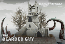 Kraken Island Backdrop - The Bearded Guy