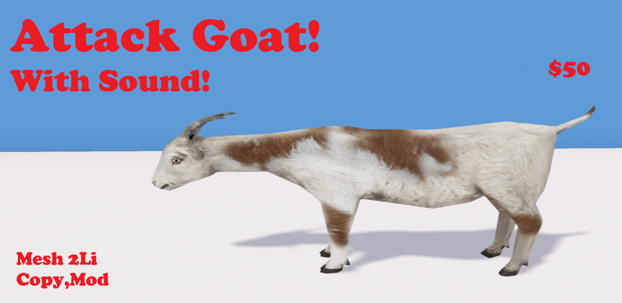 Attack Goat Trap With Sound