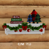 White Christmas Shelf BOXED