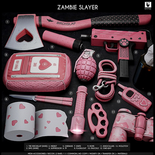 BAMSE : Zambie Slayer - The Birchslap RARE