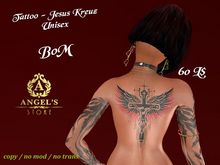 Angel's Store - Tattoo-Jesus-Cross-Unisex-BoM