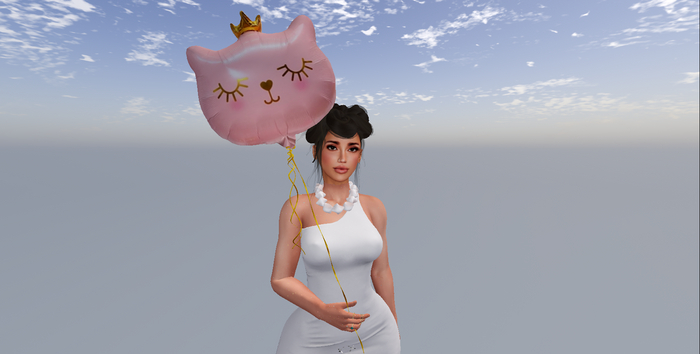 *NJoy* Cat Balloon Pink