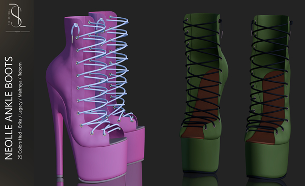  [LS] NOELLE ANKLE BOOTS