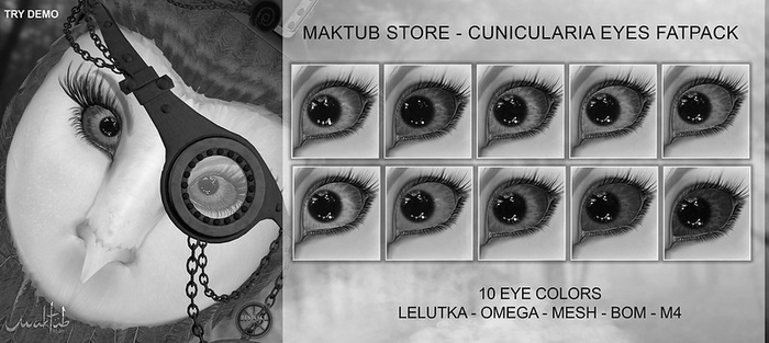DEMO Maktub Store - Cunicularia Eyes
