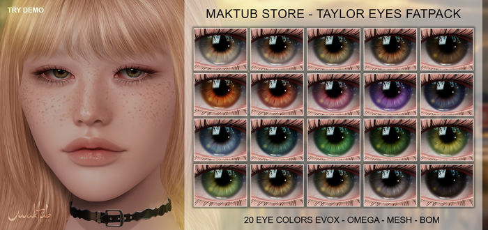 Maktub Store - Taylor Eyes Fatpack