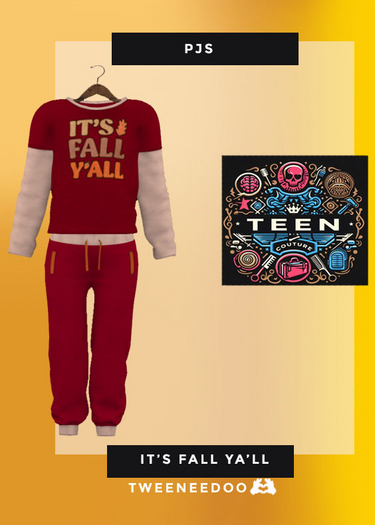 ::Teen Couture::Fall Ya'll-Tweeneedoo
