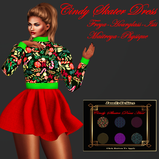 CINDY SKATER DRESS