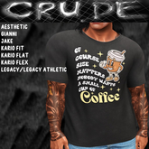 Coffee - Size Men's T-Shirt (MCT) <Wear Me>