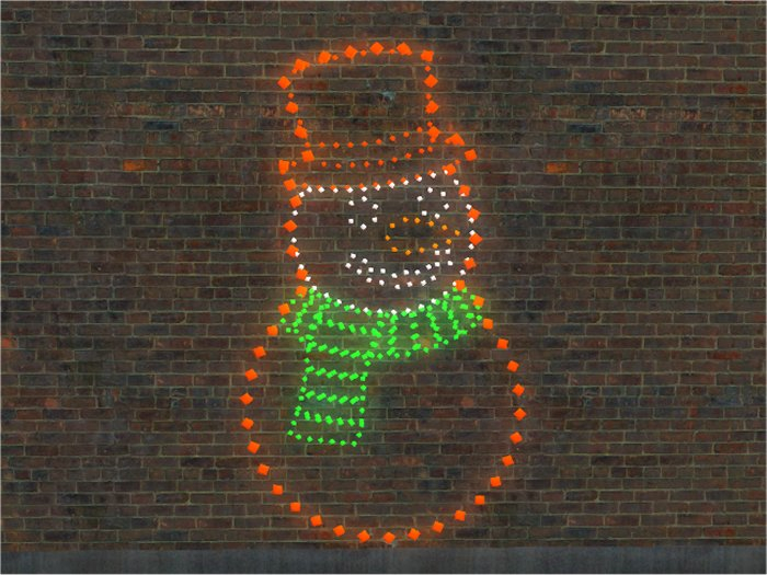 Lighted Snowman with Winter Sounds