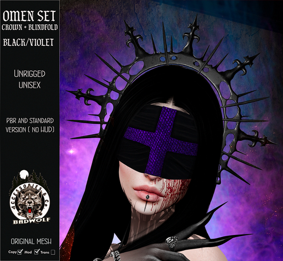 Badwolf - Omen Set Black/Violet