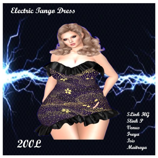 Electric Tango Dress Purple ADD Me
