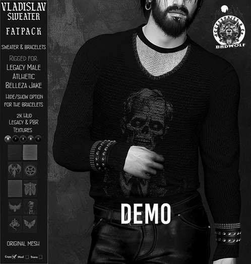 DEMO Badwolf - Vladislav Sweater FATPACK