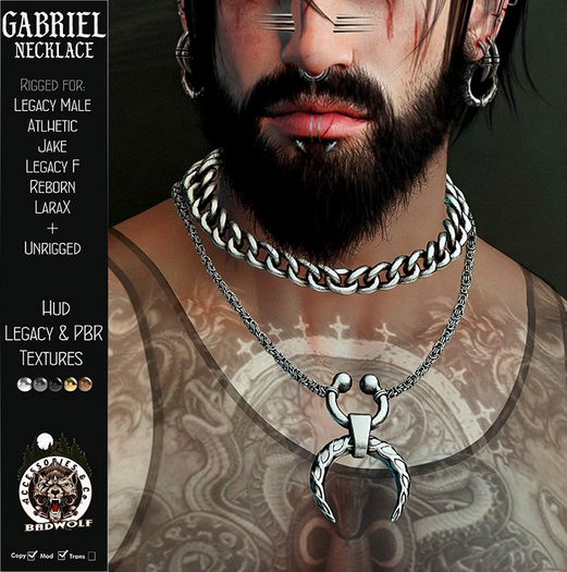 Badwolf - Gabriel Necklace