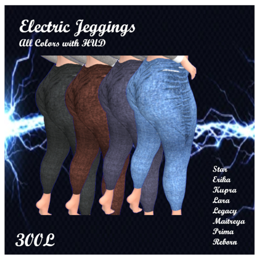 Electric Jeggings   Add me to Unpack