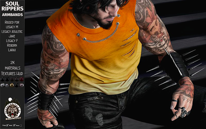 Badwolf - Soul Rippers Armbands