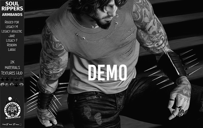 DEMO Badwolf - Soul Rippers Armbands