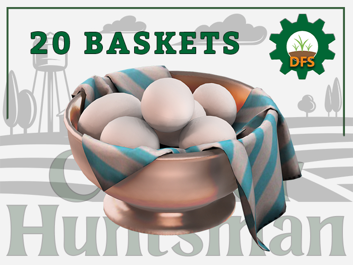 DFS Bulk 20 Egg Baskets