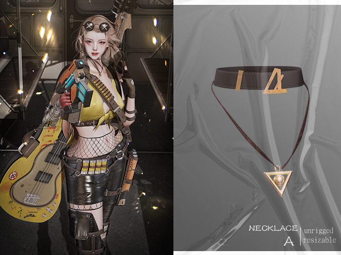 FenDuDu_Wasteland Musicians-necklace A