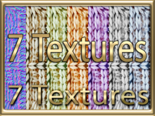 Zoy Texture [ Snow Knit Seamless 01 ] 7 Textures