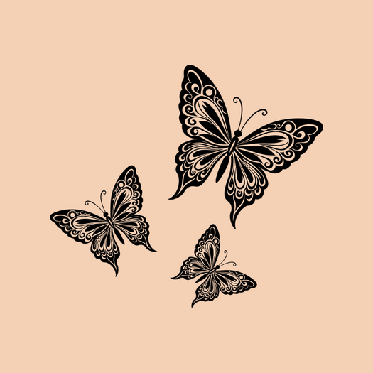 Body Sticker Pack - BUTTERFLY