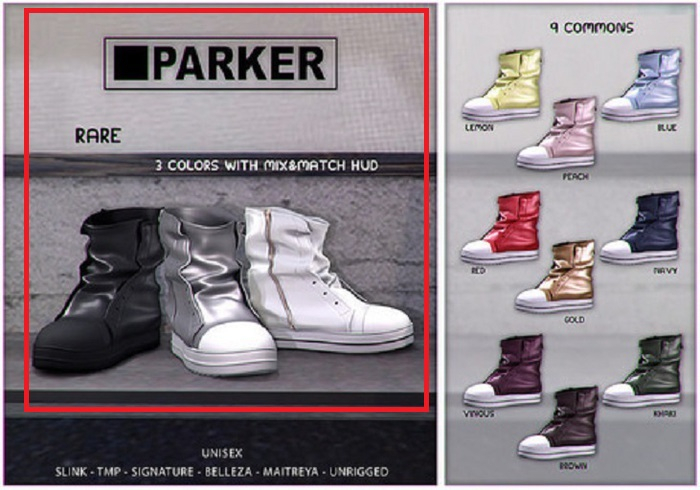 :PARKER: James.Chucks. RARE .[SIGNATURE]