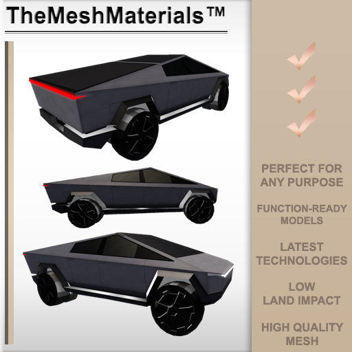 The Mesh Materials - Decorative Cybertruck