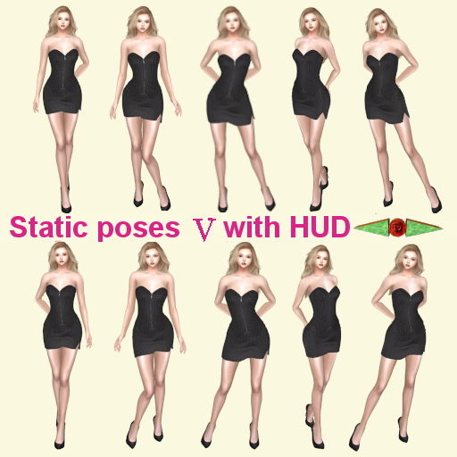 Static Poses 5 with HUD