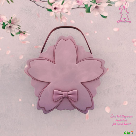 *Glitter Bunny* Sakura Handbag