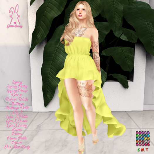 *Glitter Bunny* Vanessa Dress 
