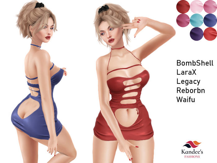 Mini Dress with Straps Version 1
