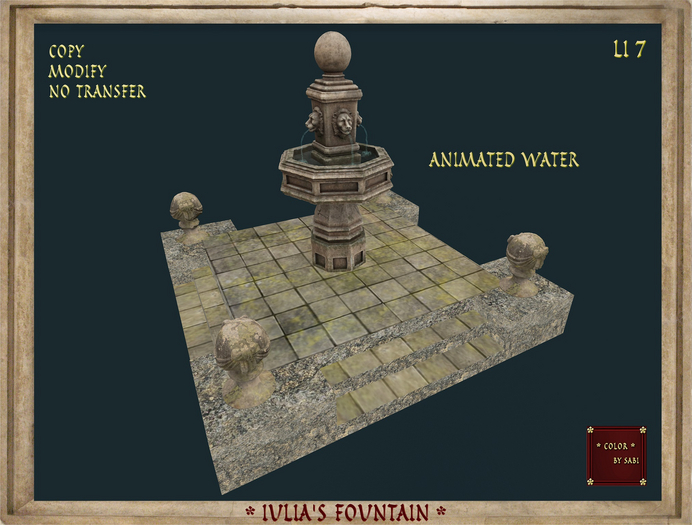 Iulia Caesaris fountain