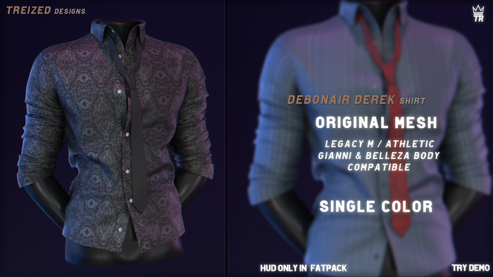 TREIZED Debonair Derek Shirt 1